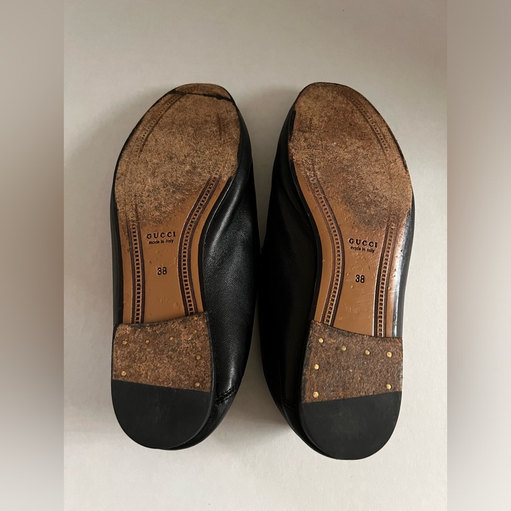 GUCCI Brixton Horsebit Convertible Black Loafer - Picture 4 of 10